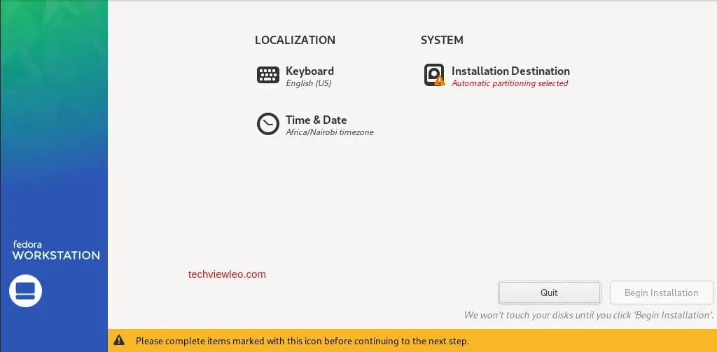 how to install fedora 39 06