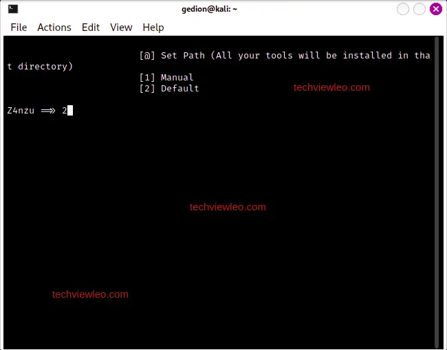 how to setup all in one hackingtool for hackers 06