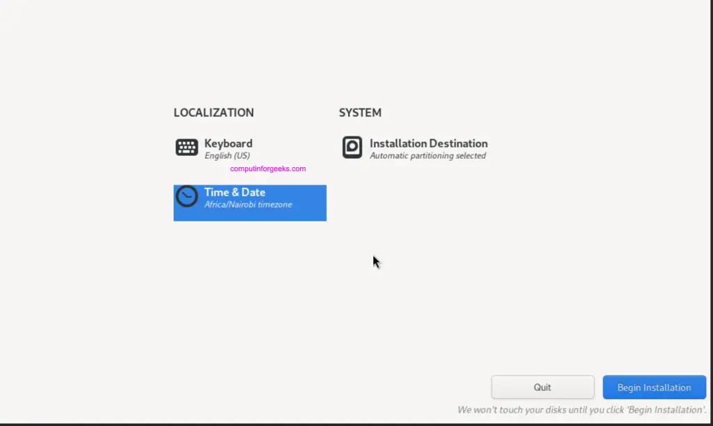 Fedora 39 Released - Steps of Installing it in your computer 4 install fedora 39 04