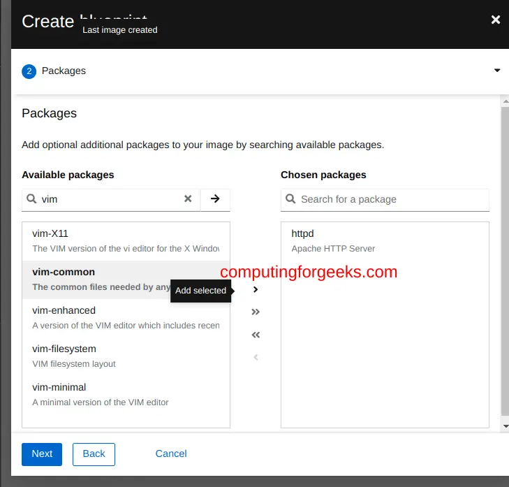 Create Custom OS images for KVM, OpenStack, VMware and AWS using Image Builder 4 Custom OS images for KVM OpenStack VMware and AWS using Image Builder 2