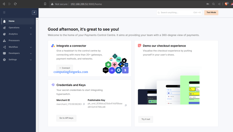 hyperswitch in Docker Container with Docker Compose 4