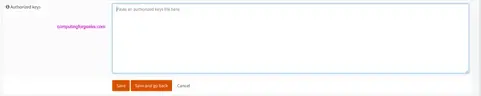 Enable SSH Server OPNsense 04