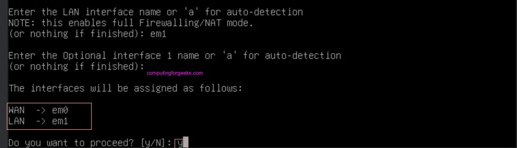 How To Install OPNSense Firewall on Proxmox VE 4 OPNsense Virtual Machine 04