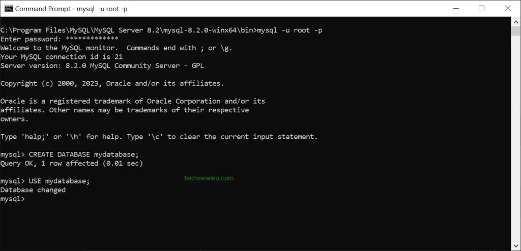 how to install mysql 8.1 on windows 11 10 15 1