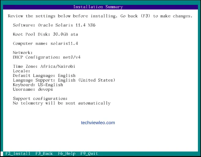how to install oracle solaris 11.4 20