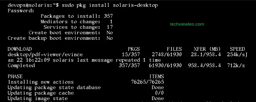 how to install oracle solaris 11.4 25
