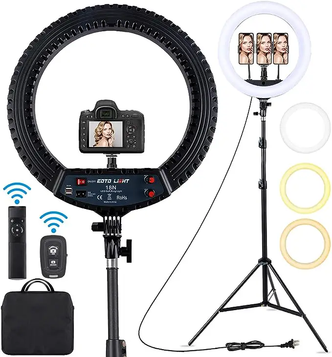 Popular Ring Lights for Content Creators in 2024 2 EOTO ring light
