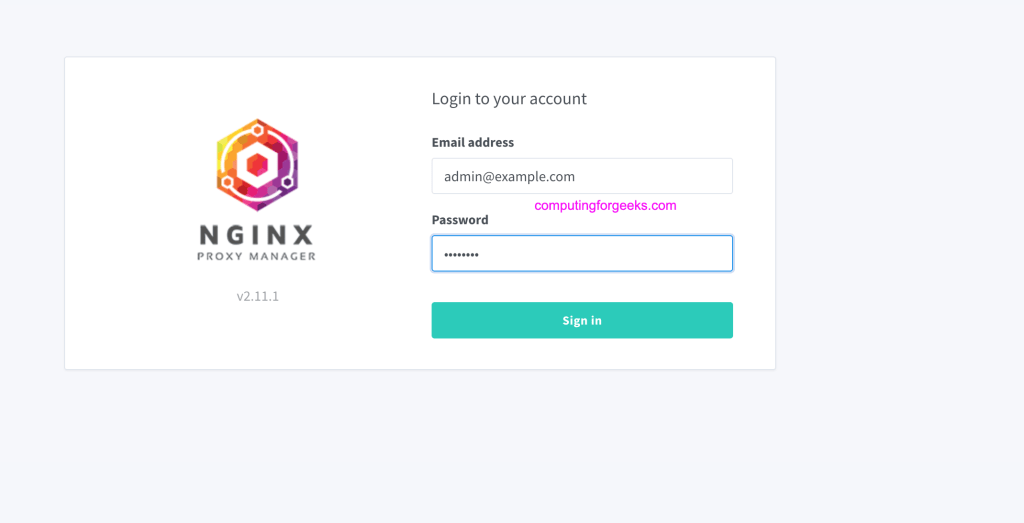 How To Run Nginx Proxy Manager in Docker Container 2 Install Nginx Proxy Manager 02