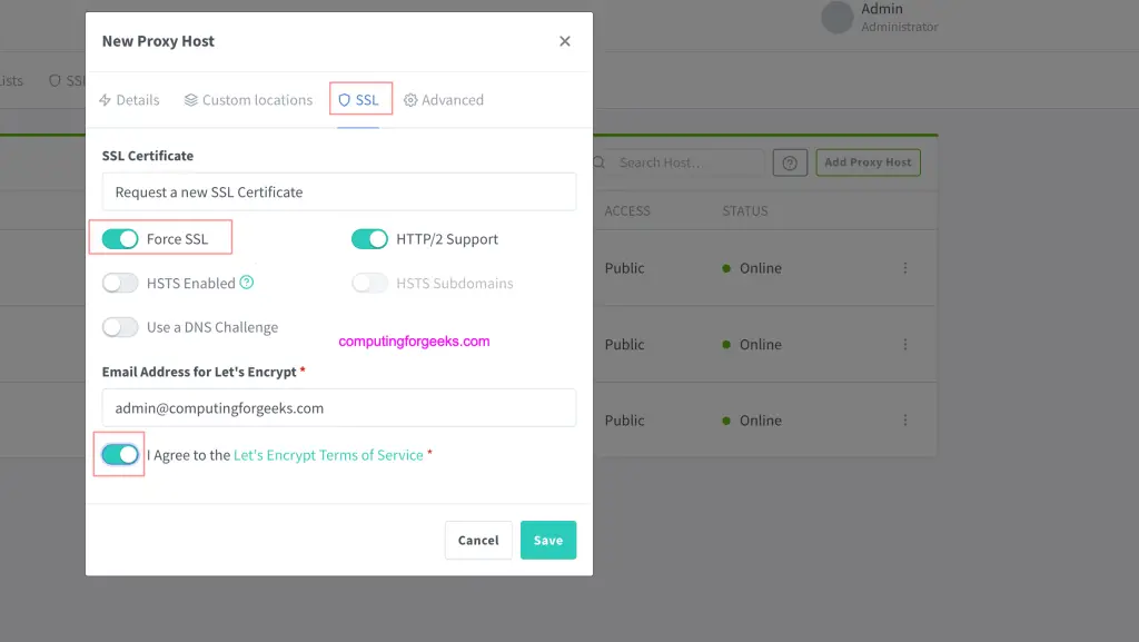 How To Run Nginx Proxy Manager in Docker Container 12 Install Nginx Proxy Manager 13