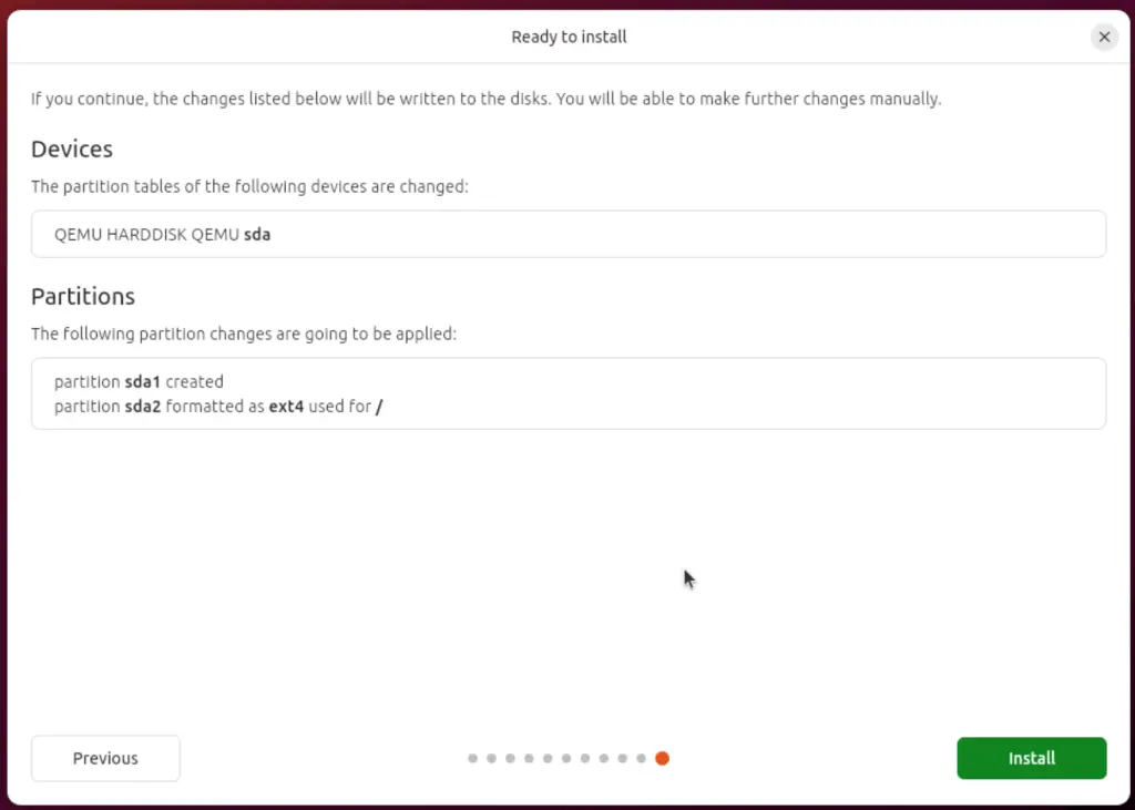 Install Ubuntu 24.04 17