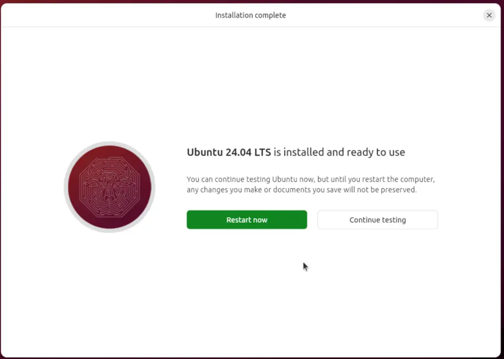 Install Ubuntu 24.04 19