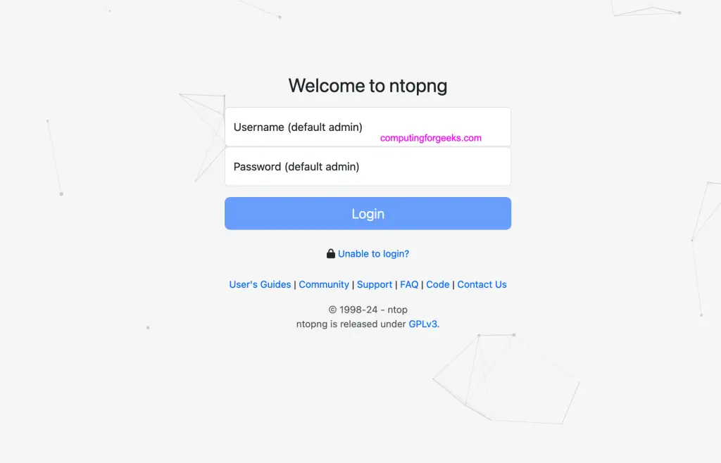 How To Install ntopng on Ubuntu or Debian Linux 1 Install ntopng ubuntu debian 01