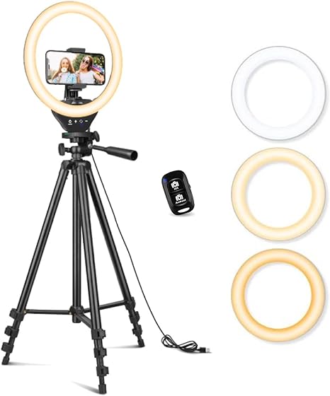 Popular Ring Lights for Content Creators in 2024 1 Sensyne 10 Ring Light