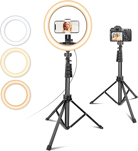 Popular Ring Lights for Content Creators in 2024 4 UBeesize 12 Selfie Ring Light