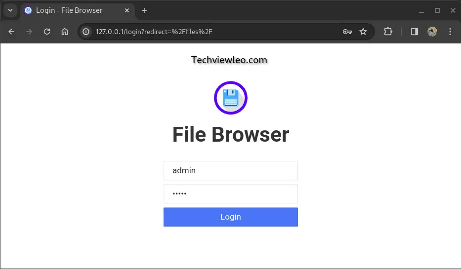 how to run linux file manager on web browser 01 1
