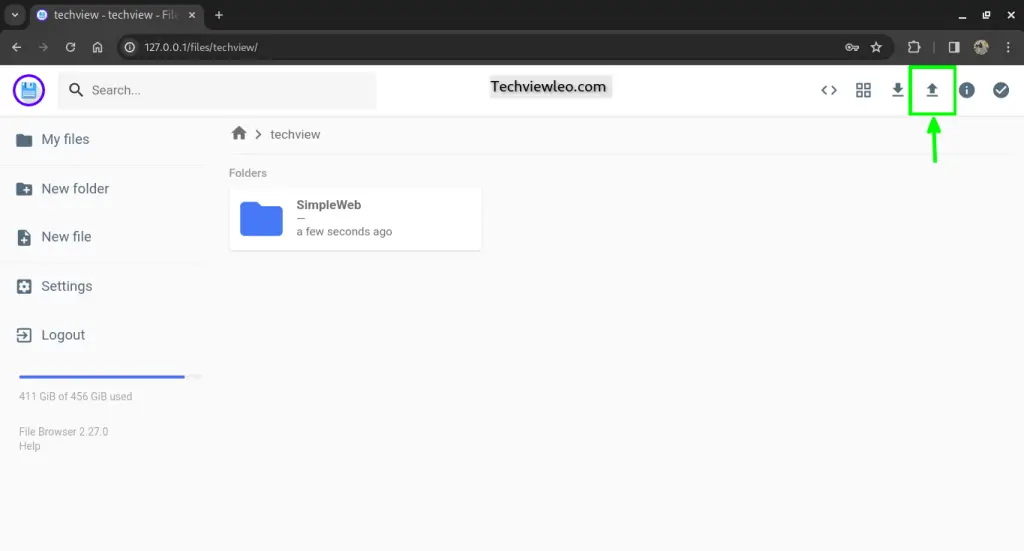 how to run linux file manager on web browser 05