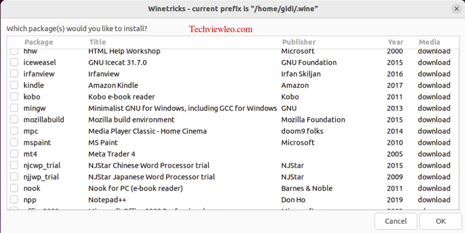 run windows apps on ubuntu debian using winetricks 14 1