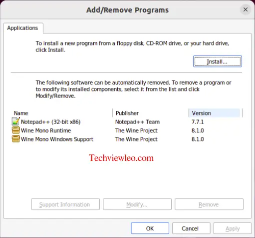 run windows apps on ubuntu debian using winetricks 16