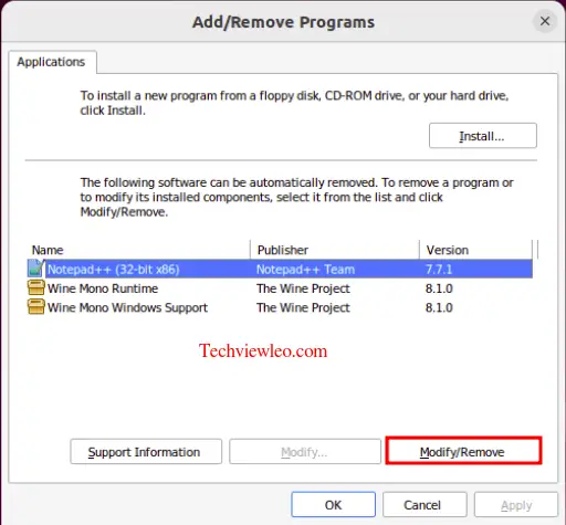 run windows apps on ubuntu debian using winetricks 17