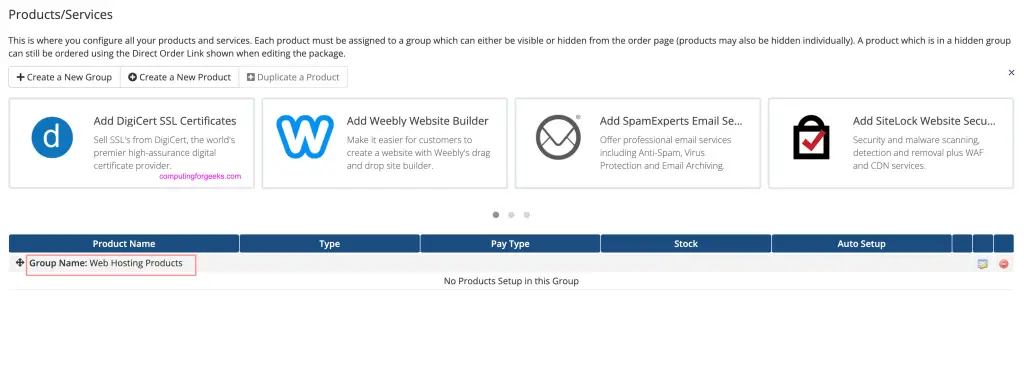 Install and Configure DirectAdmin Extended For WHMCS 16 DirectAdmin Extended For WHMCS 14