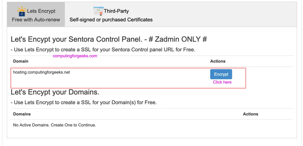Install Sentora Web Hosting on Ubuntu 22.04|20.04|18.04 6 Install Sentora 05