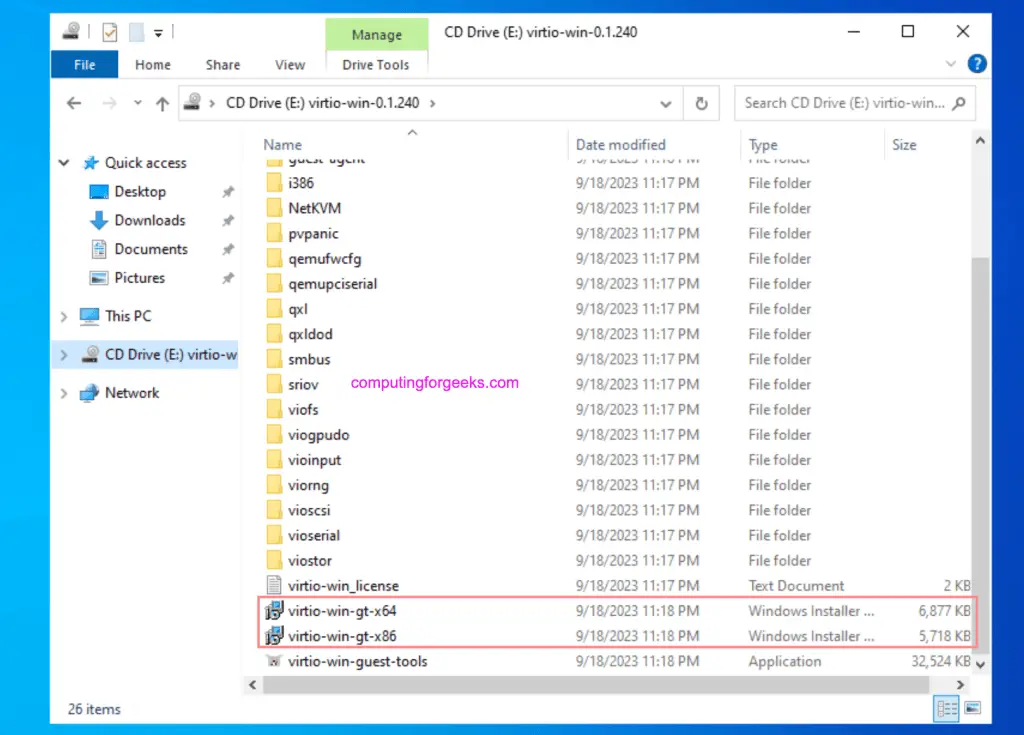 Installing VirtIO Drivers on Windows Server Server / Windows 11 8 Install VirtIO Drivers on windows 07