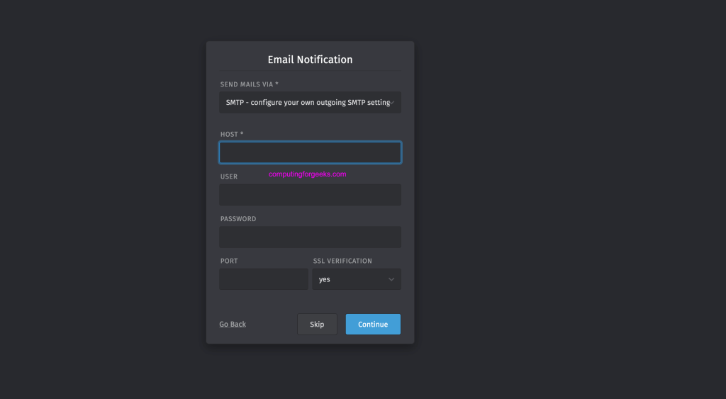 Install Zammad Ticketing System on Rocky 8 | CentOS 8 4 Zammad Ticketing System 05