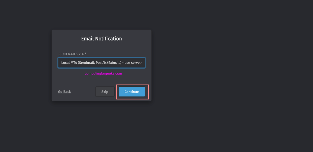 Install Zammad Ticketing System on Rocky 8 | CentOS 8 5 Zammad Ticketing System 06