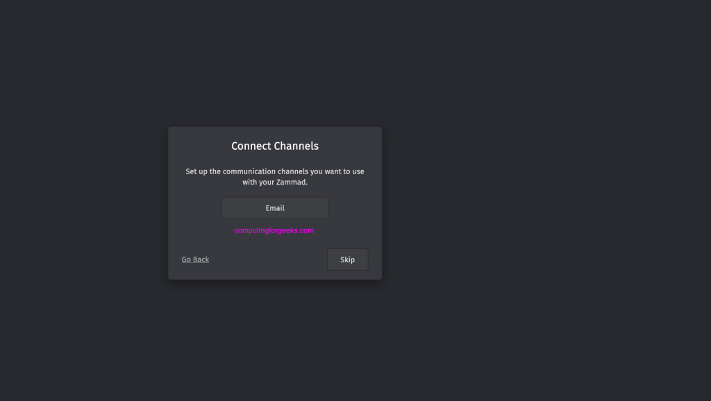 Install Zammad Ticketing System on Rocky 8 | CentOS 8 6 Zammad Ticketing System 07