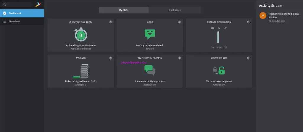 Install Zammad Ticketing System on Rocky 8 | CentOS 8 7 Zammad Ticketing System 08