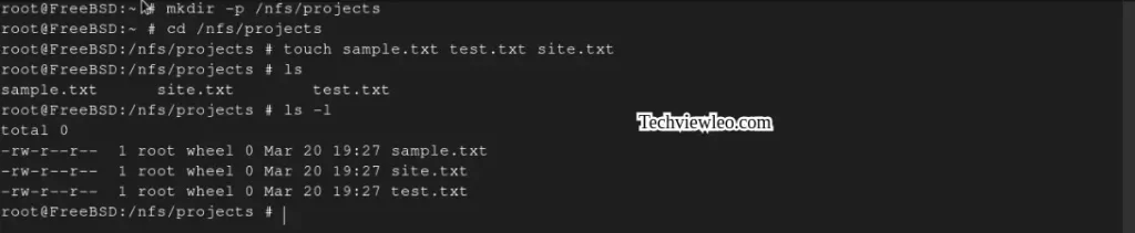 how to configure nfs server and nfs client on freebsd 14 01
