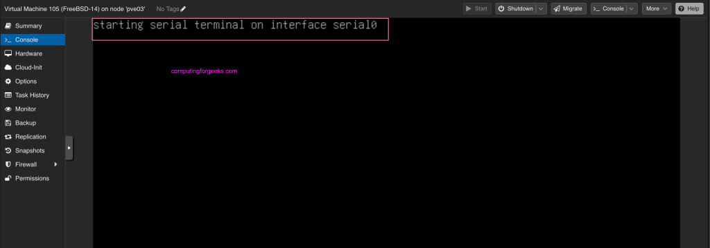 How To Import FreeBSD 14 Qcow2 Image on Proxmox 3 FreeBSD Import Qcow2 Image 03