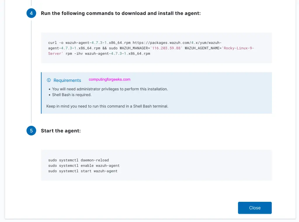How To Install Wazuh Server on Ubuntu 22.04|20.04|18.04 9 Wazuh agent 04