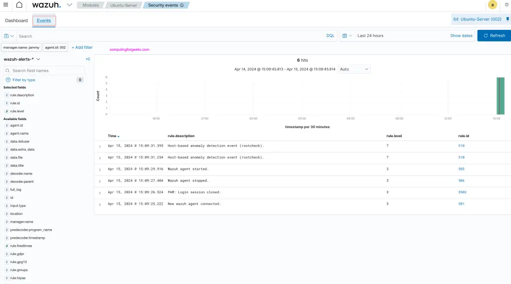 How To Install Wazuh Server on Ubuntu 22.04|20.04|18.04 11 Wazuh agent 06