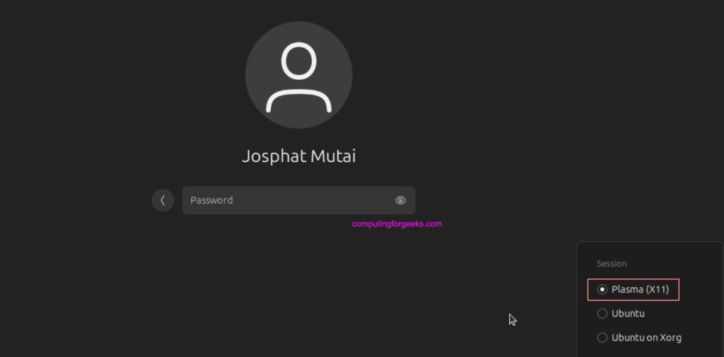 Install KDE Desktop on Ubuntu 24.04 (Noble Numbat) 3 install kde desktop ubuntu 02