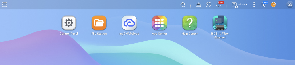 qnap cpanel configure 01