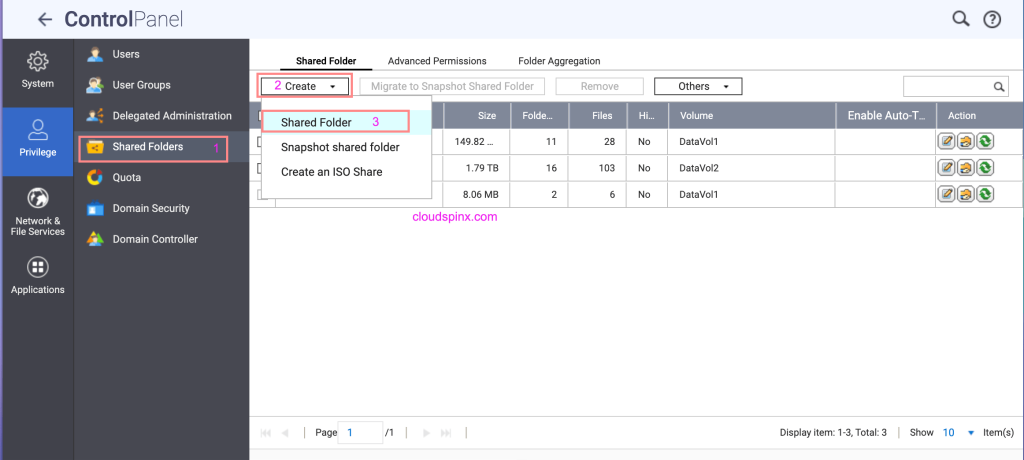 qnap cpanel configure 03