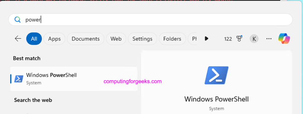 PowerShell Windows Server 01