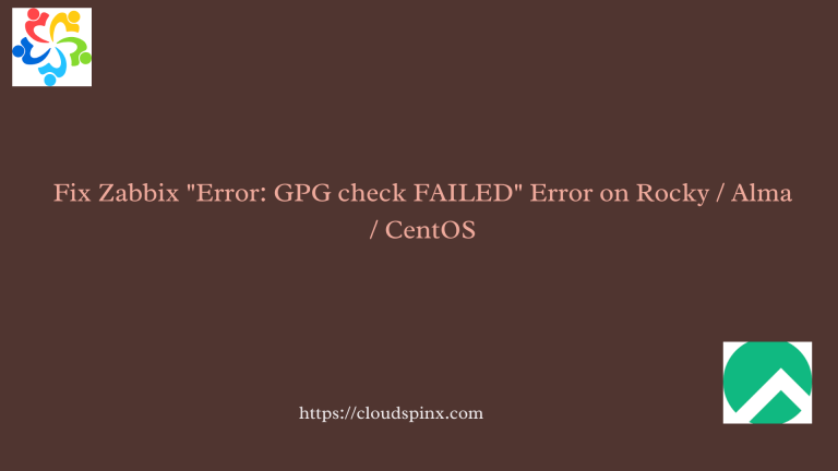 fix zabbix gpg error