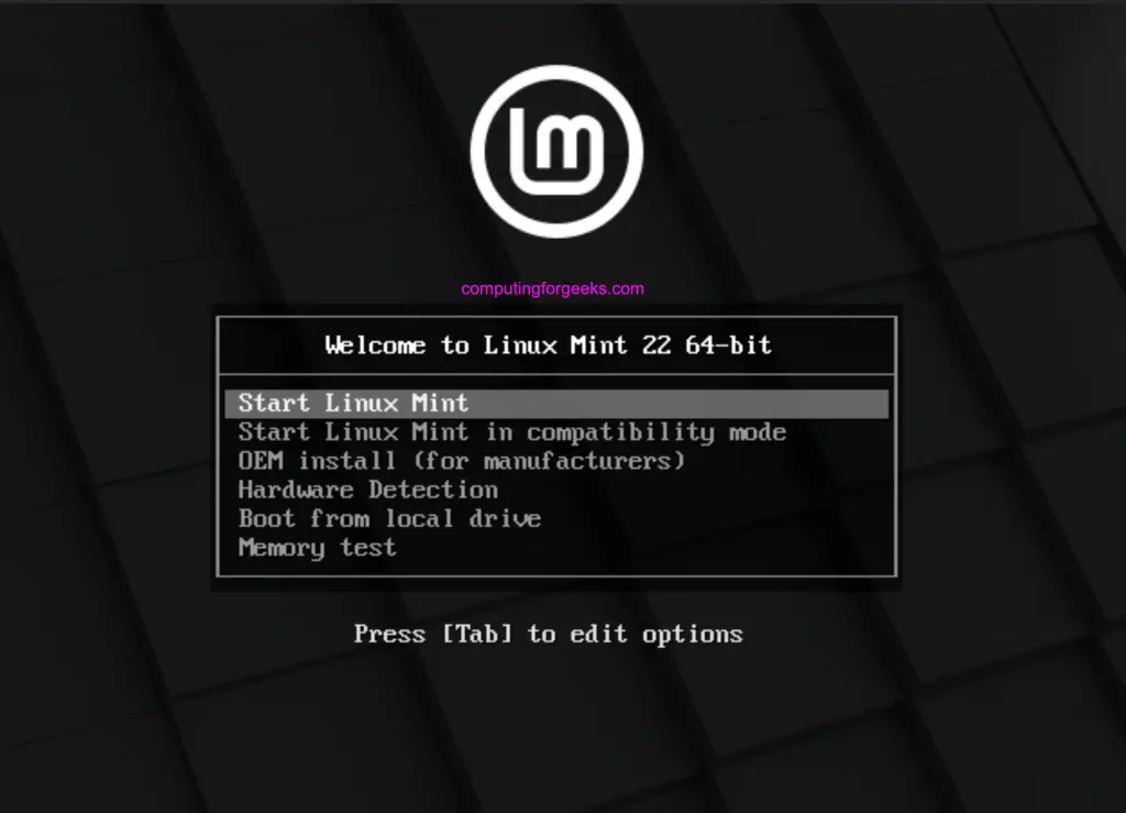 How To Install Linux Mint 22 (Wilma) - Step by Step 3 install linux mint 22 03