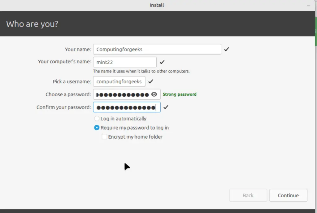 How To Install Linux Mint 22 (Wilma) - Step by Step 10 install linux mint 22 10