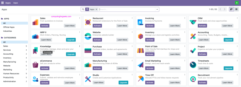 odoo install configure 03