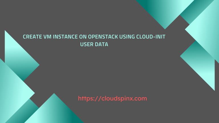 openstack create instance cloud init