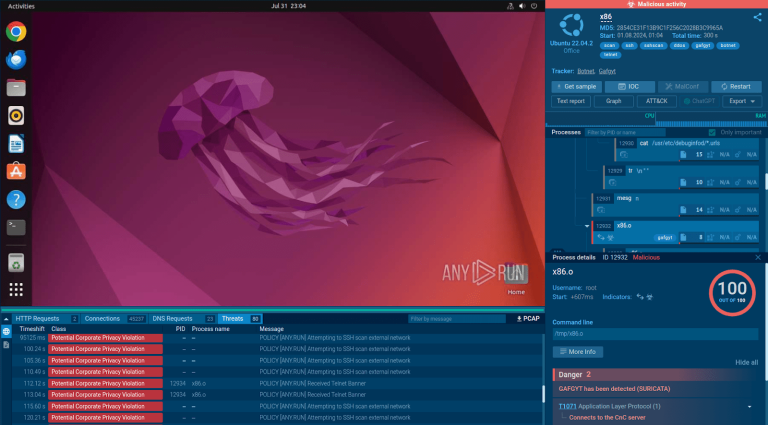Gafgyt Malware Variant 01