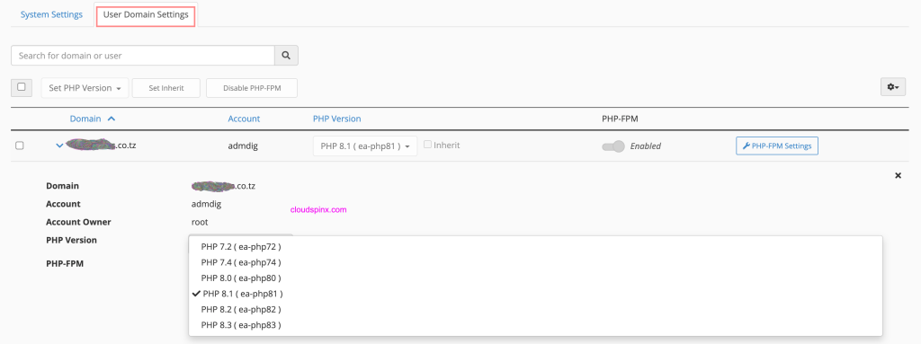 How To Install Multiple PHP versions on cPanel 4 cpanel install multiple php versions 04