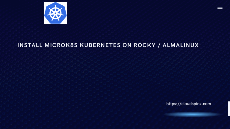 install microk8s cluster rocky almalinux