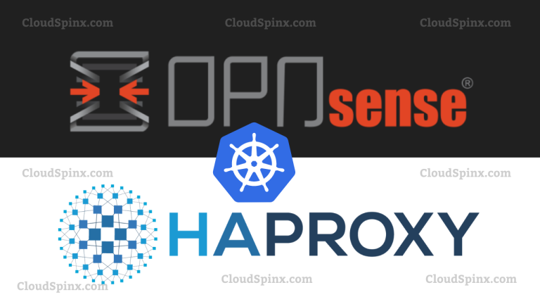 using OPNsense as load balancer for kubernetes api server on port 6443 featured 3