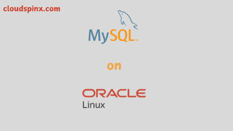 How To Install MySQL 8.0 on Oracle Linux 8