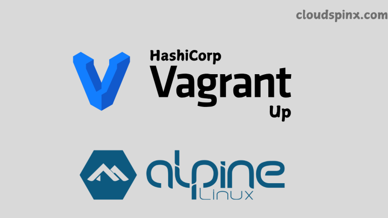 How To Run Alpine Linux with Vagrant