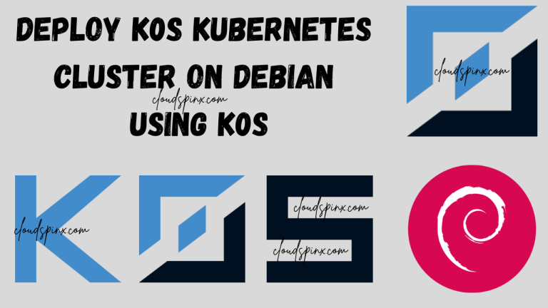 Deploy k0s Kubernetes Cluster on Debian using k0s